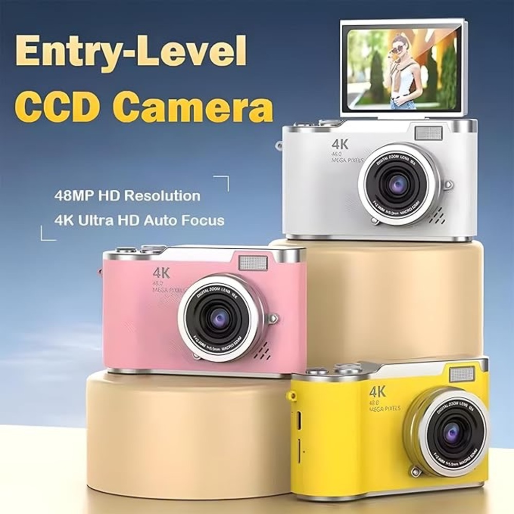 📸 4K Digital Camera – Perfect for Beginners & Content Creators